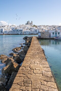 Port of Naoussa, Paros Island, Cyclades, Greece