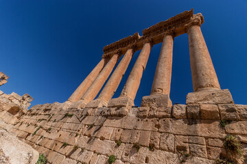 Fototapeta premium Temple of Jupiter in Baalbek, Lebanon