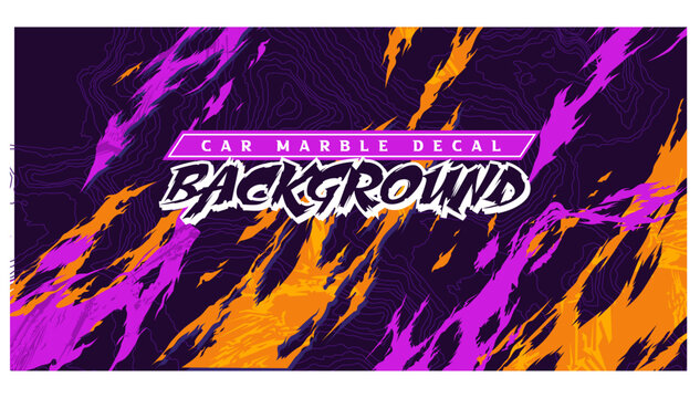 halloween stripes rip modern banner background flame pink blue esport livery gaming sport racing wrap vector