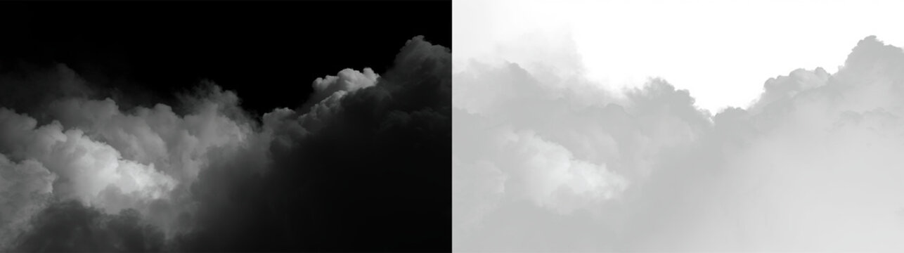 Soft gray clouds float in the sky with varying density during an overcast day at a high elevation