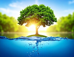 El agua, origen de toda vida. Recurso hídrico, naturaleza, sostenibilidad