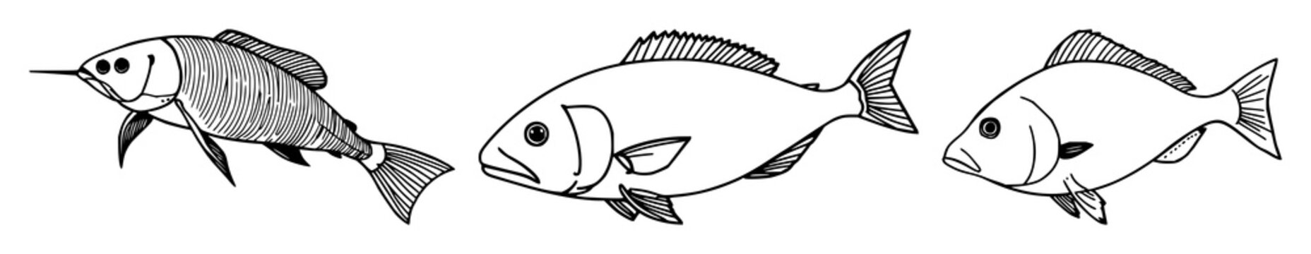 Pelorus set with black line art representation on white background featuring maritime, nautical, navigation with line art and black and white