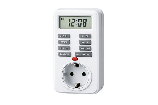 Digital programmable electrical timer plug switching device