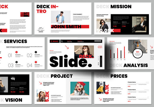 Slide Deck Presentation Template