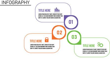 Fototapeta premium Business timeline infographic