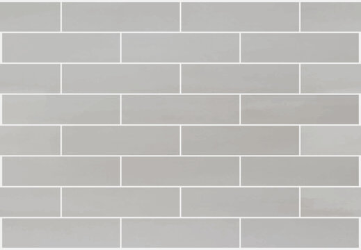 Offset gorizontal tile seamless pattern. Natural grid bricks desing. Vector.
