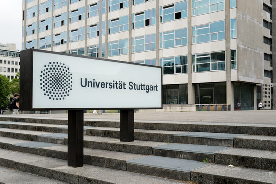 Stuttgart, Baden-W&uuml;rttemberg, Germany - July 3, 2025: The University of Stuttgart - Universit&auml;t Stuttgart is one of the oldest technical universities in Germany