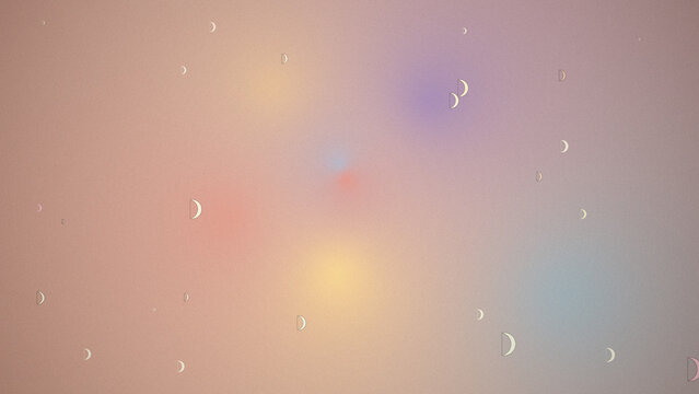 Distraction Free Wallpaper - Complementary colors with Radial Gradient background