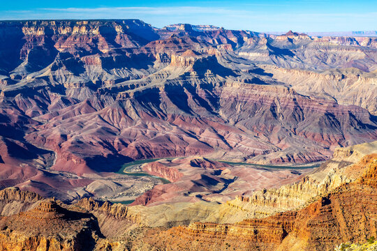 Grand Canyon Rim Panorama from Lipan Point Arizona