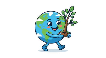 Obraz premium World Earth Day illustration vector