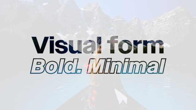 Simple Cut Out Text Animations