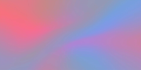 Fototapeta premium Bright pink and purple gradient waves create a smooth motion blur pattern in this abstract colorful background featuring energetic light lines and a soft rainbow texture