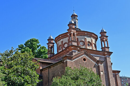 Milano, la cappella Portinari presso la basilica di Sant'Eustorgio, Lombardia, Italia