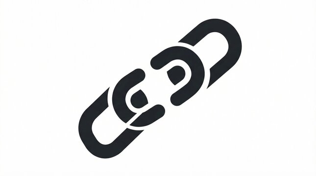 Bold graphic illustration of a severed metal chain representing disconnection