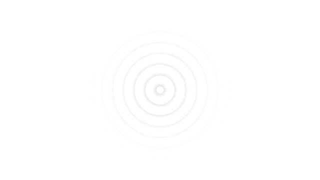 Technology digital radio wave signals icon animation background 4k video.