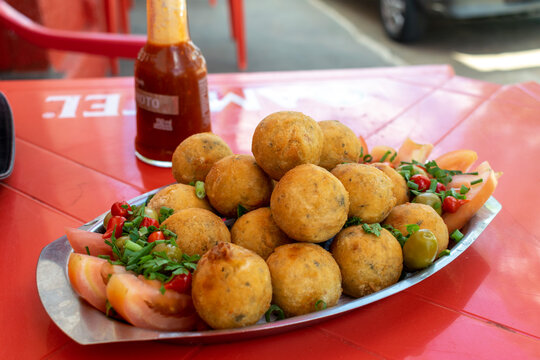 Bolinho de costela em S&atilde;o Jo&atilde;o Batsita do Gl&oacute;ria