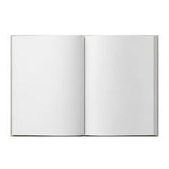Naklejka premium Blank Notebook Pages Mockup