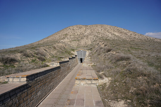 Tumulus of King Midas in Gordion, Ankara, Turkiye