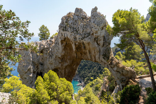 Arco naturale in capri