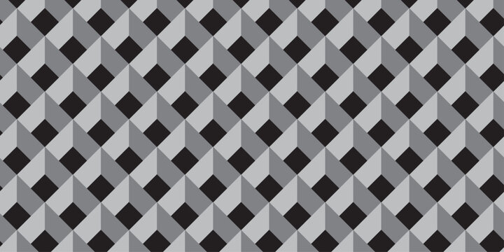 Illustration decoration colorful seamless material pattern square design.