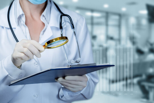 Health pro reviewing data