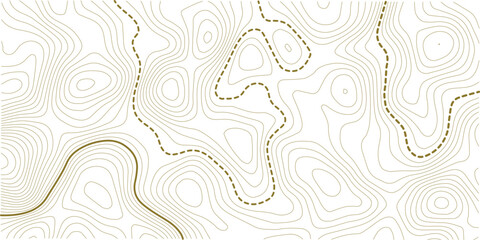Black and white lines seamless Topographic map patterns, topography line map. Vintage outdoors style. Design illustration for wall art, fabric, packaging, web, banner, wallpaper © MdNayebAli