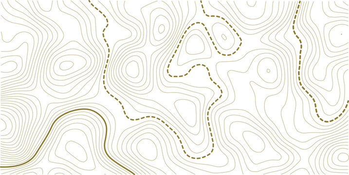 Black and white lines seamless Topographic map patterns, topography line map. Vintage outdoors style. Design illustration for wall art, fabric, packaging, web, banner, wallpaper