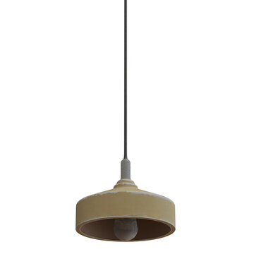 Vintage-style hanging light fixture