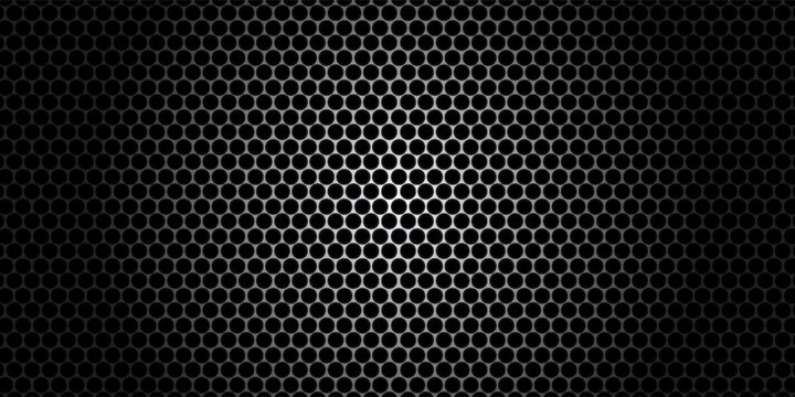 Black wired mesh texture isolated on white background.