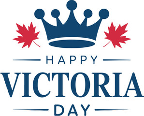 Obraz premium Victoria Day Vector Template Design