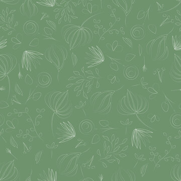 La delicatezza dei fiori _seamless pattern design