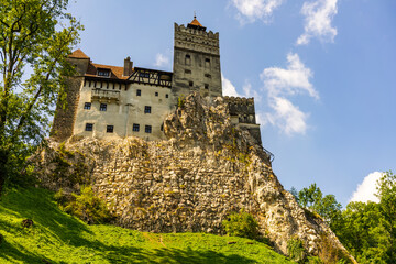 Obraz premium Legendary Bran Castle - Dracula Castle of Transylvania