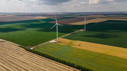 wind turbine farm © IonelRazvan