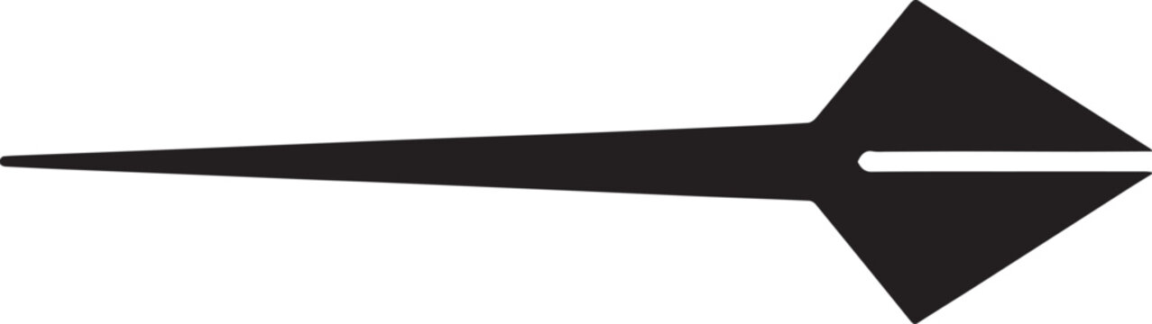 Navigation Compass North Pointer Arrow Silhouettes