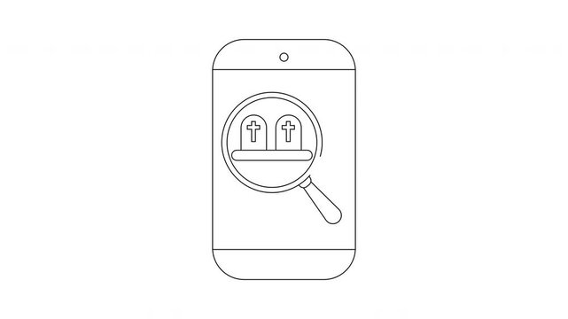 Digital Cemetery Search App - Modern Genealogy Technology.
