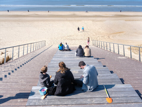 Noordzee bij Egmond aan Zee, Noord-Holland province, The Netherlands