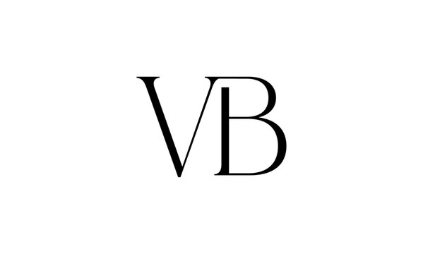 VB initial letter logo or VB monogram