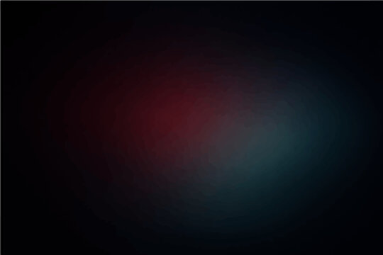 Dark background with red and teal hues. An abstract composition evokes mystery and depth, using a dark gradient to create a sense of intrigue. 