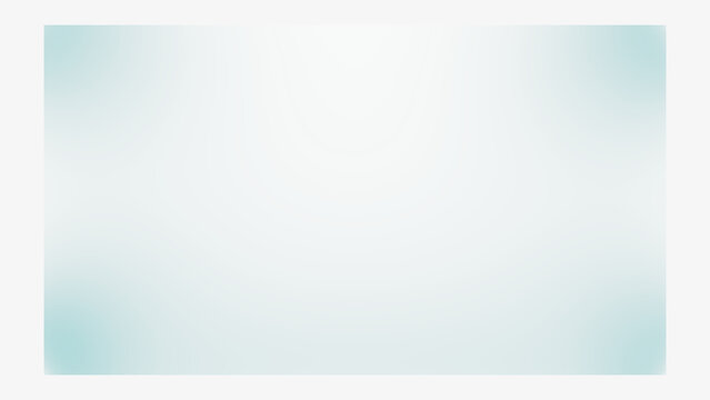 Soft blue glowing center with vignette border effect on transparent background