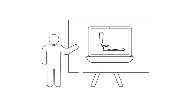 Dental Hygiene Presentation - Animated Guide to Brushing Techniques.