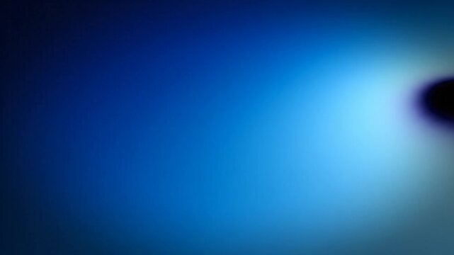Blurry Blue Background with White Glow.