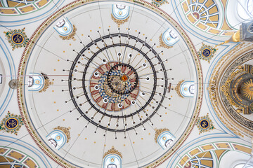 Obraz premium Interior view of Aziziye Mosque in Konya city. 
