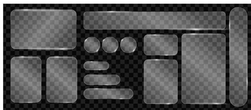  glassmorphism glass button transparent ui elements