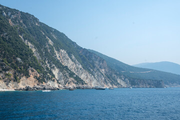 Fototapeta premium Ionnian Sea near Lefkada Islands, Greece