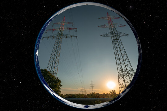 Modernisierung und Ausbau Stromnetze f&uuml;r den wachsenden Anteil an Wind- und Solarstrom