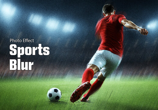 Sports Blur Photo Effect