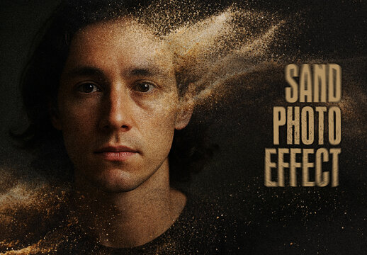 Sand Photo Effect