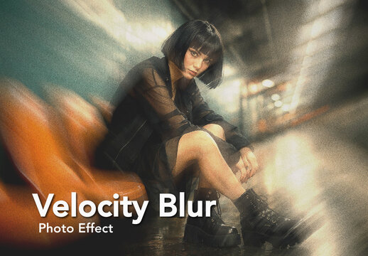 Velocity Blur Photo Effect