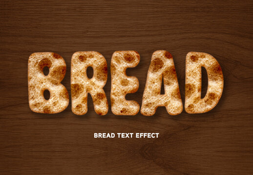 Bread Text Effect