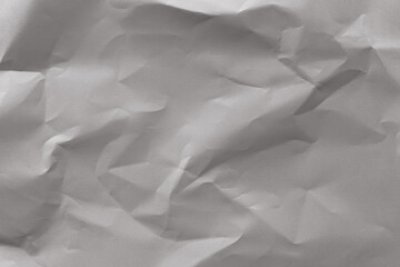 Fototapeta premium Crumpled paper texture background with copy space